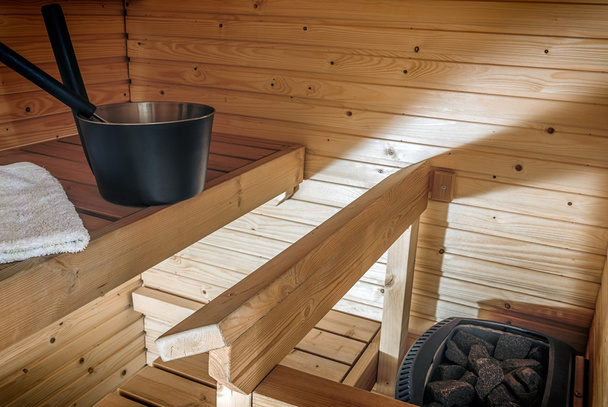 Sauna relajante
 - Foto, Imagen
