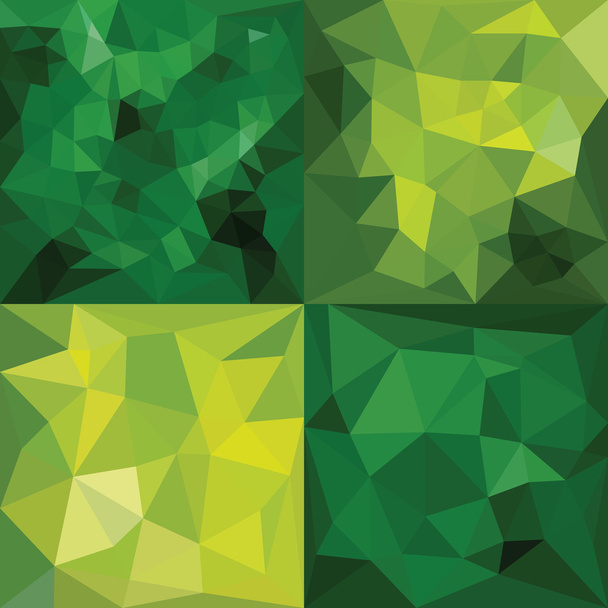 Polygonal Geometric backgrounds. - Vector, Image