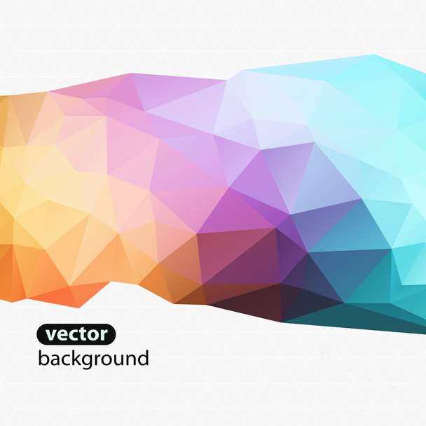 moderne abstracte achtergrond driehoek - Vector, afbeelding