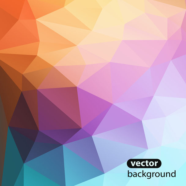 Modern Design abstract background triangle - Vektor, kép