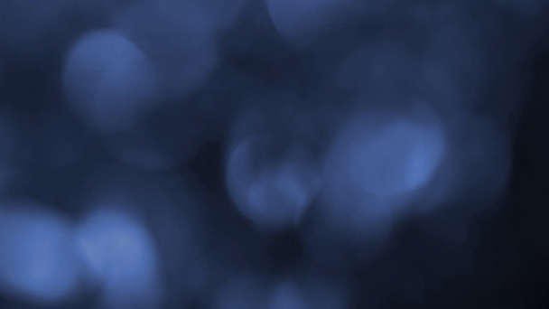 Blue blurred bokeh background - Кадры, видео