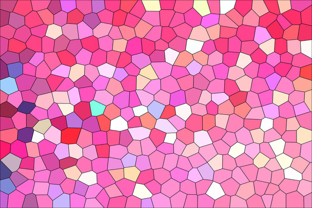 Аннотация Violet & Pink Shades Modern Mosaic Tiles Material Texture Background - Фото, изображение