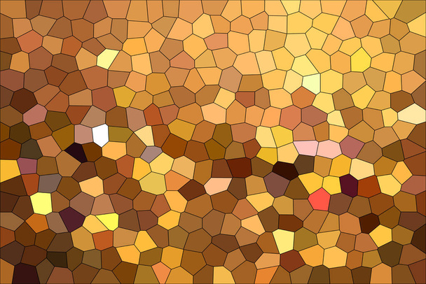 Soyut Kahverengi Gölgeler Modern Mozaik Döşemeler Materyal Doku Arkaplanı - Fotoğraf, Görsel