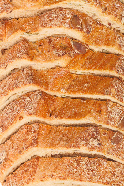 Top view of sliced bread - Fotografie, Obrázek