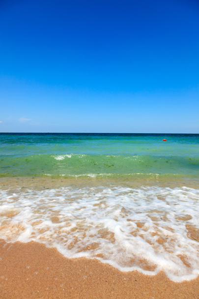 Tenger hullámai a strandon - Fotó, kép