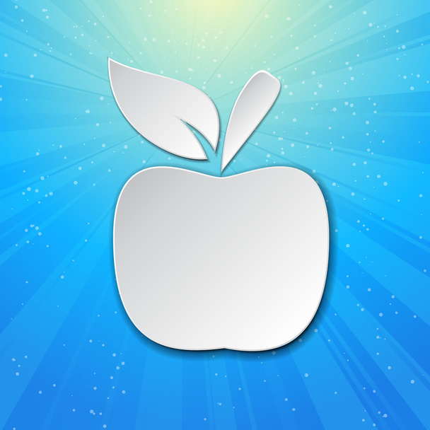 Apple achtergrond - Vector, afbeelding