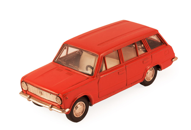 red children's toy car model - Photo, Image