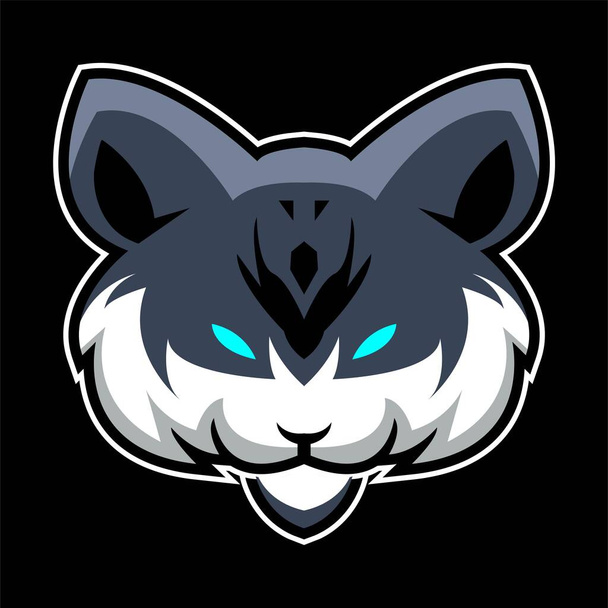 kočka e sportovní logo vektor - Vektor, obrázek