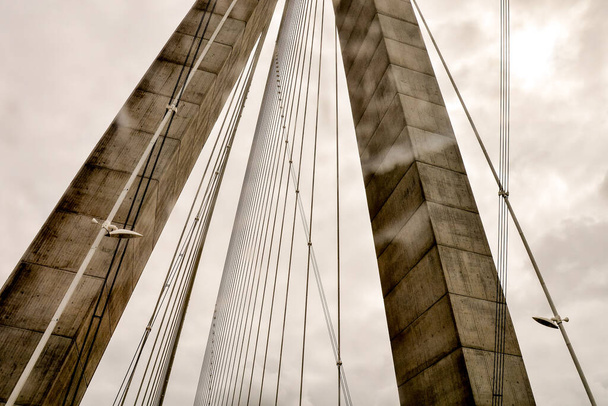 Photo Picture view of Le Pont de Normandie Normandy Bridge - Photo, Image