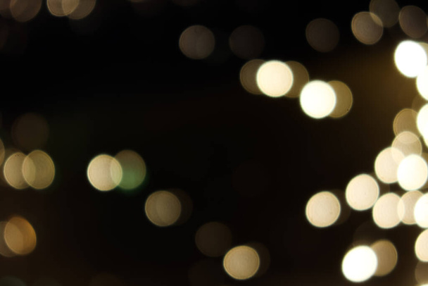 white bokeh from light for background - Photo, image