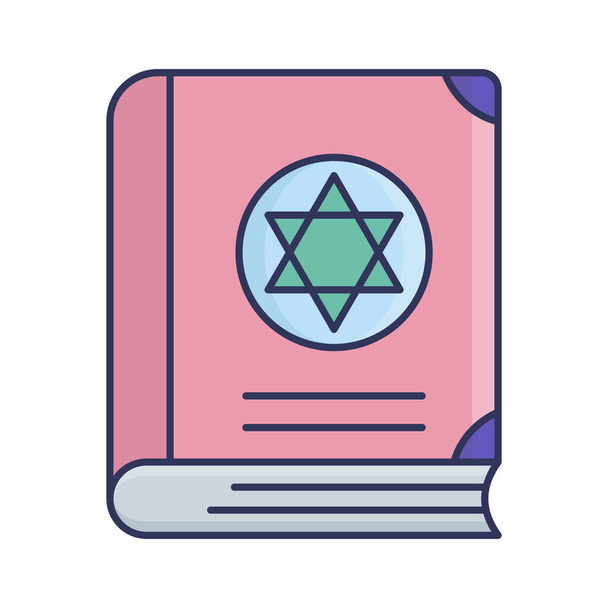 Black magic bookFill- Illustration vector icon which can easily modify or edit - Vector, Image