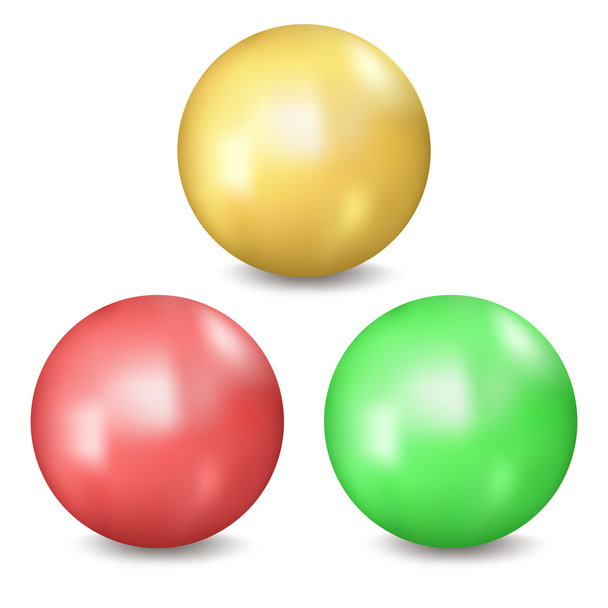 Three balls - Vector, afbeelding