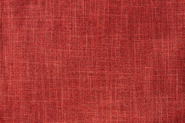Červená tkanina textura pozadí, horizontální, bez lidí, tapety, - Fotografie, Obrázek