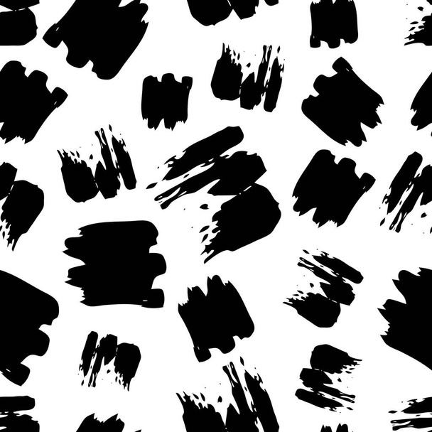 Nahtloses Muster mit handgezeichneten Kritzeleien - Vektor, Bild