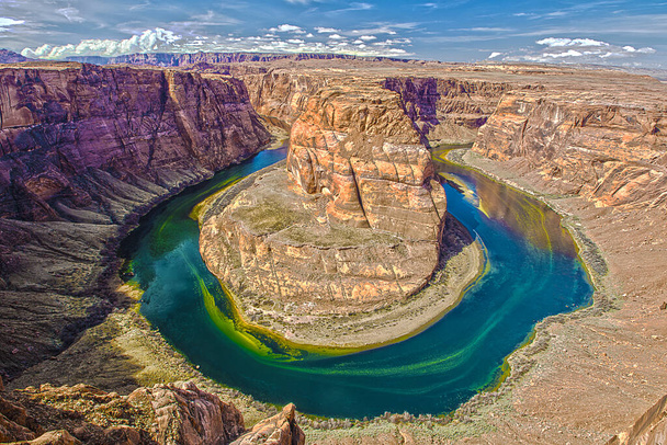 Horseshoe Bend on the Colorado River lähellä Pagea, Arizona, Yhdysvallat. - Valokuva, kuva