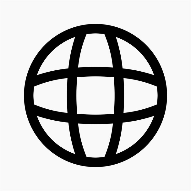 wektor ikony internetowej dla symbolu elementu interfejsu użytkownika izolowanego na białym tle. nadaje się do dowolnych celów - Wektor, obraz