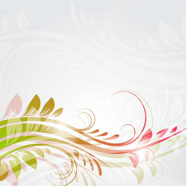 Floral background. Vector forma - Διάνυσμα, εικόνα