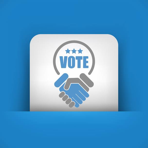 Agreement for votes - Vector, Image