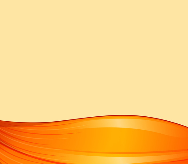 Un diseño de borde naranja
 - Vector, imagen