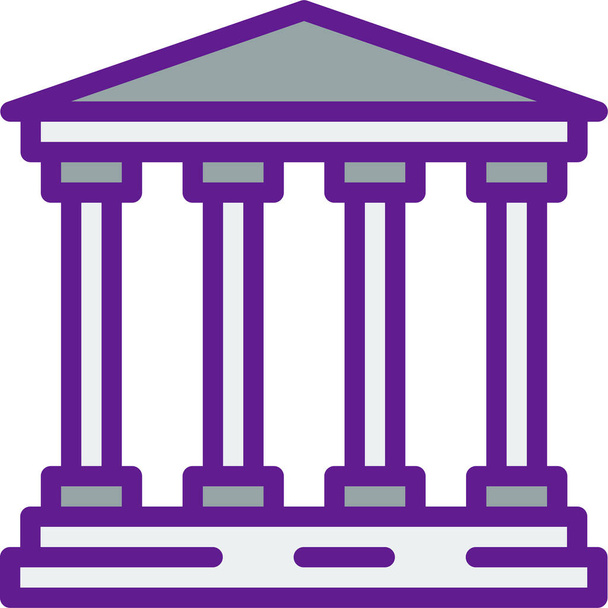 векторная иллюстрация банковских библиотек - Вектор,изображение