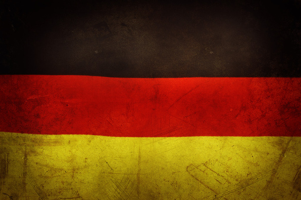 Német zászló - Fotó, kép