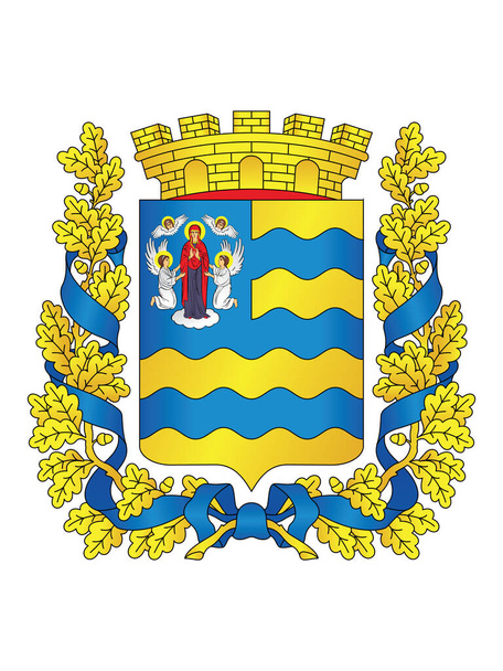 Wappen der weißrussischen Region Minsk - Vektor, Bild