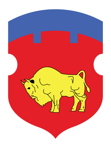Герб Брестской области Брестской области - Вектор,изображение