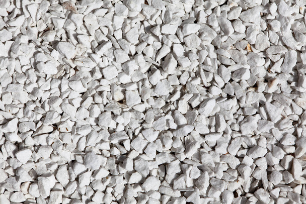 Pierres décoratives blanches. Fond en marbre naturel - Photo, image