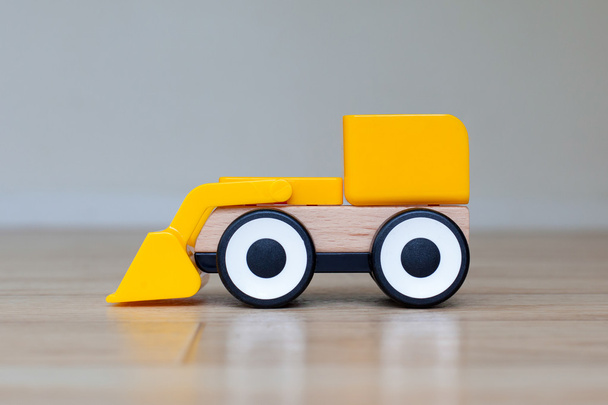 Simple wheel dozer toy - Photo, Image