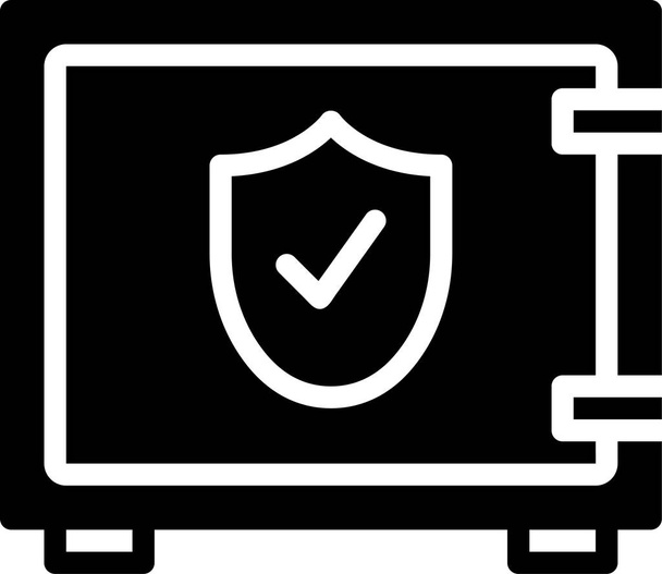 Computer-Sicherheitsvektorsymbol - Vektor, Bild