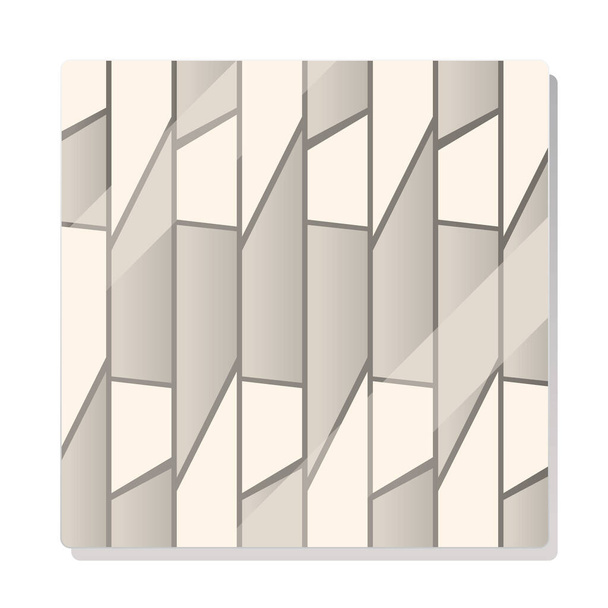 nahtloses Muster aus abstraktem Kopfsteinpflaster - Vektor, Bild