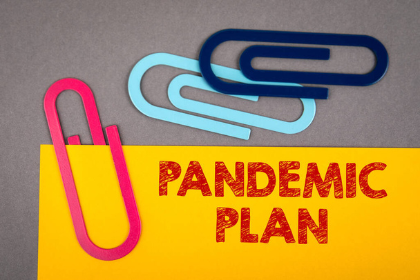 Plan pandémique. Système de santé, financement et concept de sécurité - Photo, image