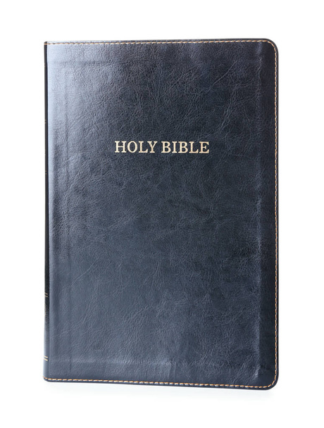 Holy Bible on white background - Photo, Image