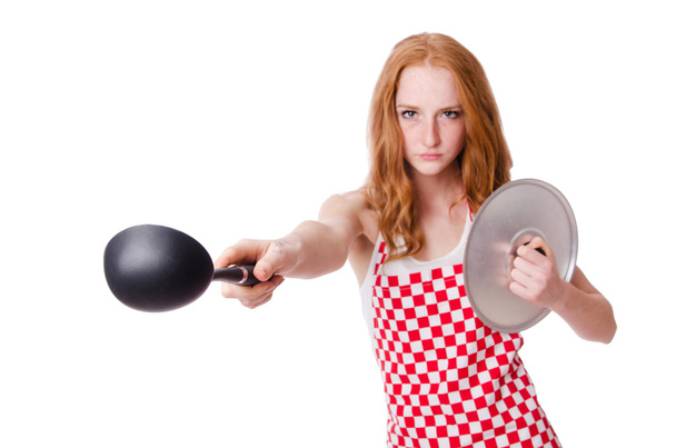 Young woman cook - Фото, изображение