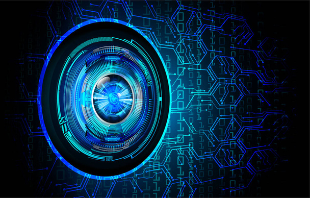 cyber circuit future technology concept background - Vector, imagen