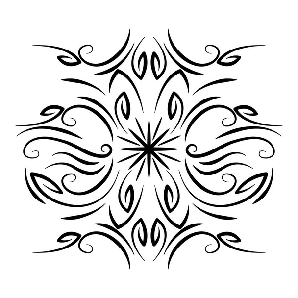 διακόσμηση διαχωριστικό στροβίλισμα στολίδι floral εικόνα - Διάνυσμα, εικόνα