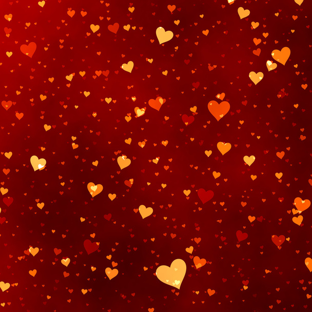 Red hearts background - Fotografie, Obrázek