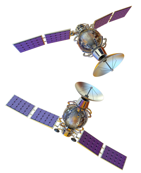 Satellietcommunicatie - Foto, afbeelding