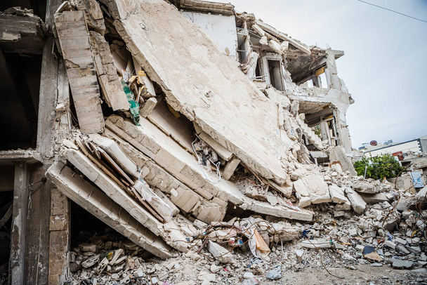 zniszczenie miasta w Syrii - Zdjęcie, obraz