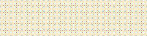 Abstract cross pattern with dots, logo generative computational art illustration - Vector, Image