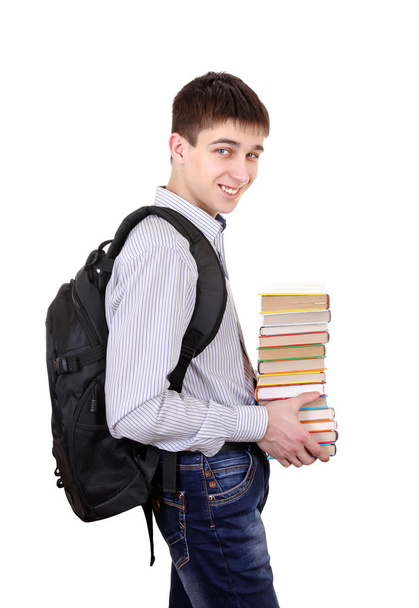 Student with the Books - Фото, зображення