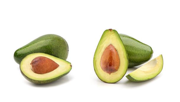 авокадо ізольовано на білому тлі
 - Фото, зображення