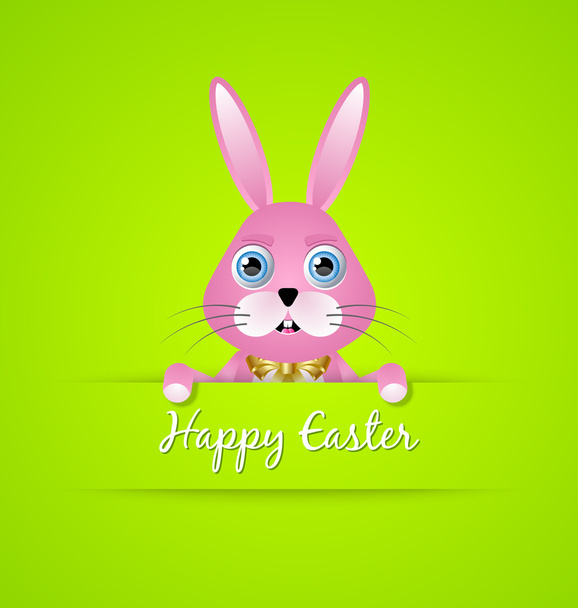 Happy Easter card template - Vetor, Imagem