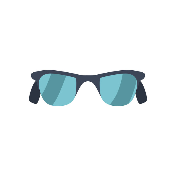 gafas masculinas, estilo plano sobre fondo blanco - Vector, imagen