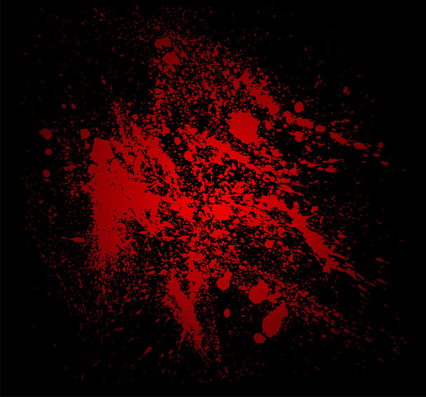 Fondo abstracto con salpicaduras de sangre
 - Vector, imagen