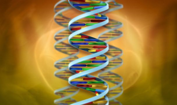 DNA helix abstrakti
 - Valokuva, kuva