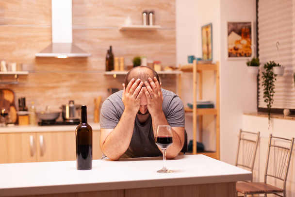 Man having trouble with alcohol - Photo, Image