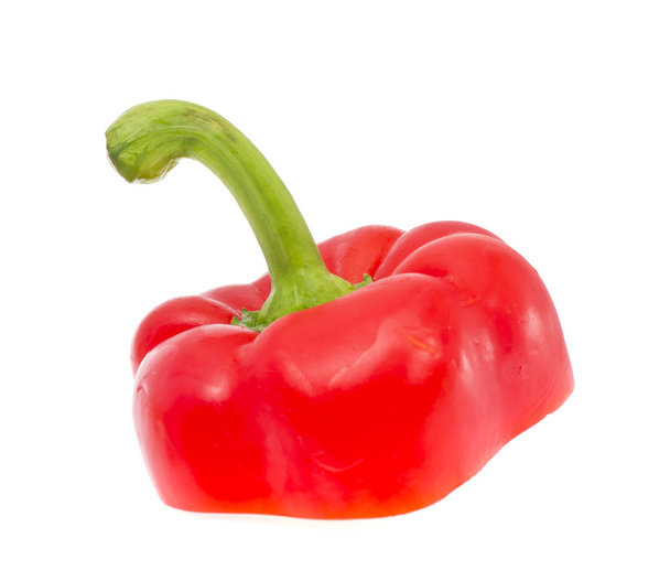 farbige frische Paprika isoliert auf weißem Hintergrund - Foto, Bild