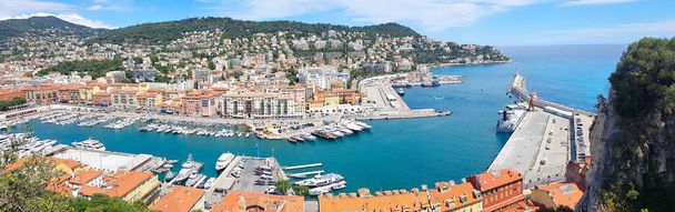 De haven van Nice, Franse Rivièra - Foto, afbeelding