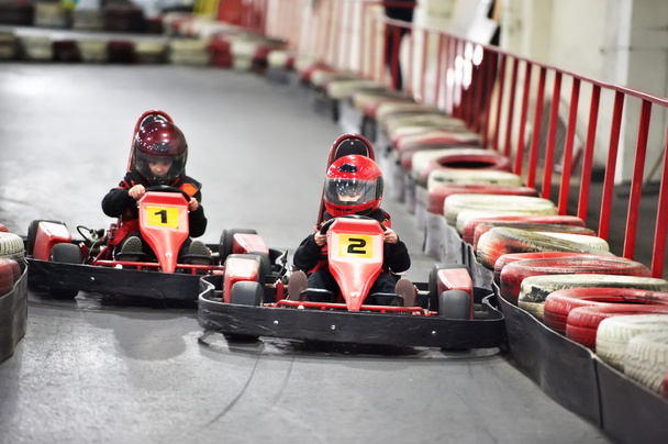 Competition for children karting - Photo, image